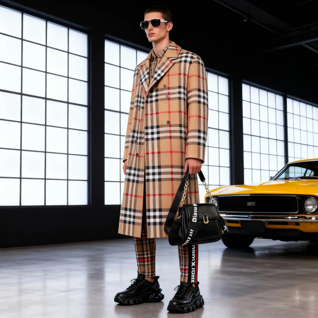 EMPORIO BLACK SHOULDER BAG