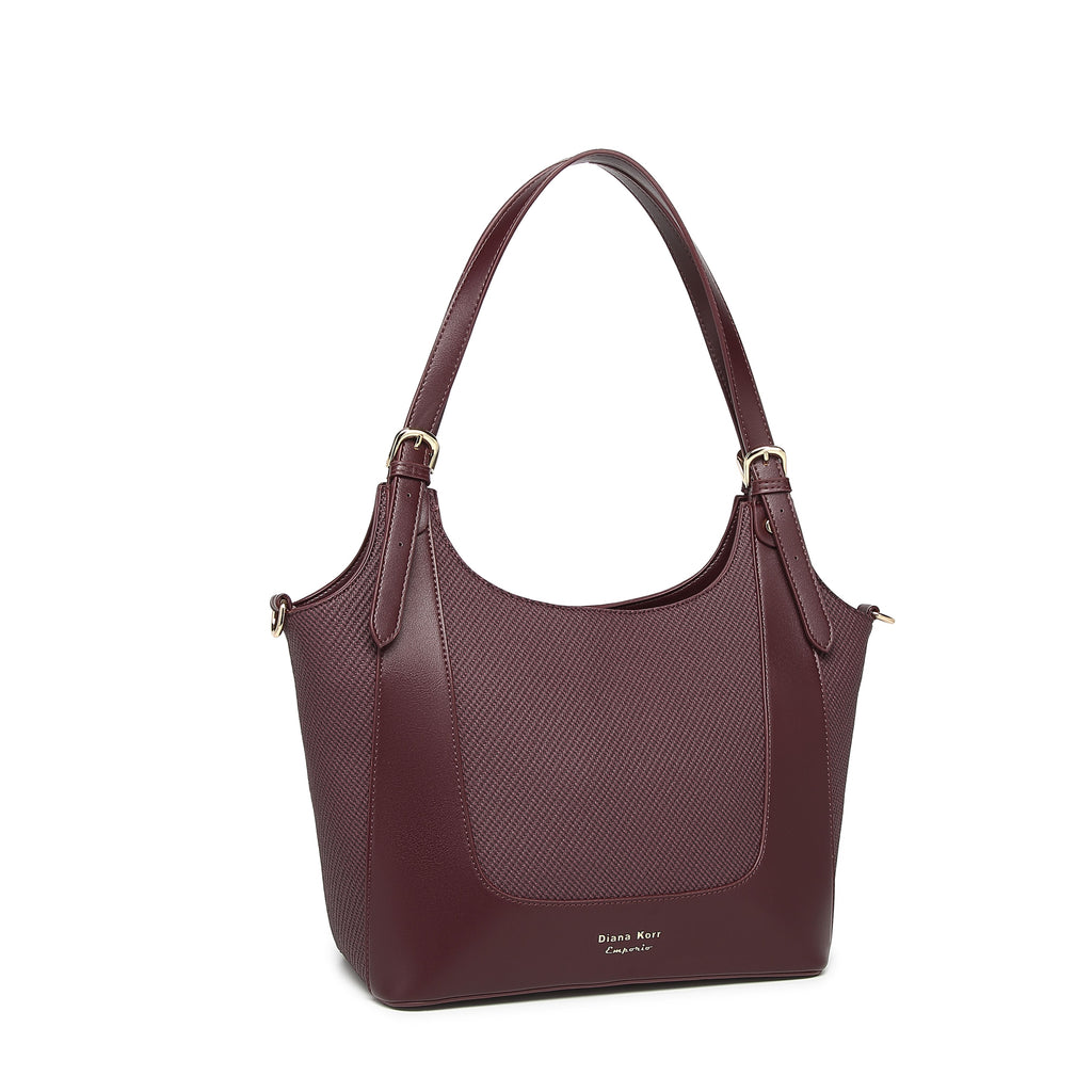 EMPORIO Layla Women Maroon Tote Handbag