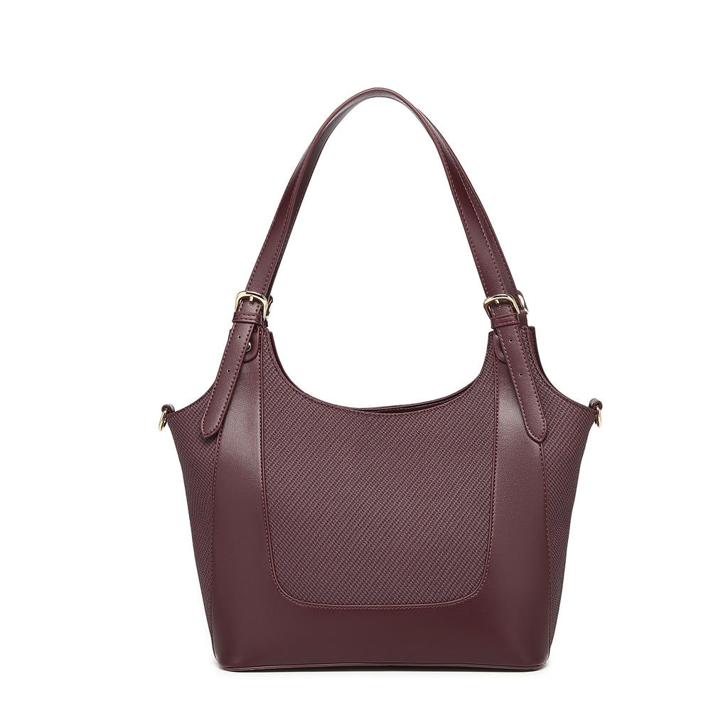 EMPORIO Layla Women Maroon Tote Handbag
