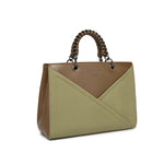 INFINITY CAMEO Women Green Handbag