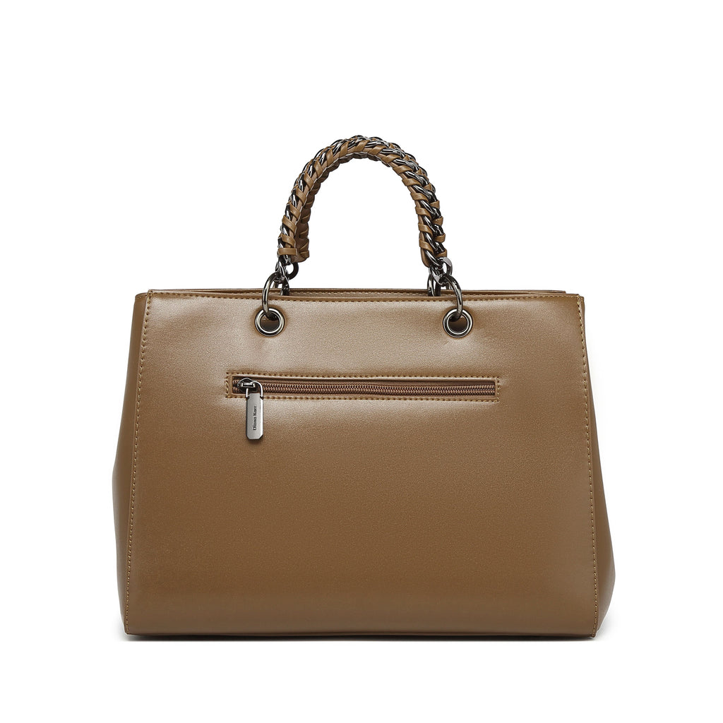 INFINITY CAMEO Women Green Handbag