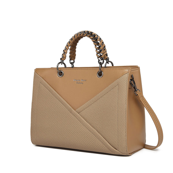INFINITY CAMEO Women Khaki Handbag