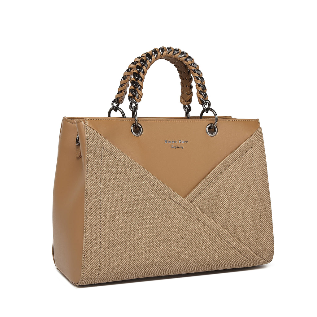 INFINITY CAMEO Women Khaki Handbag