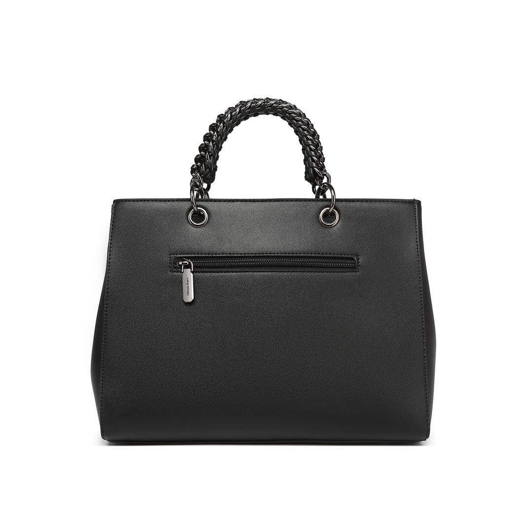 INFINITY CAMEO Women Black Handbag