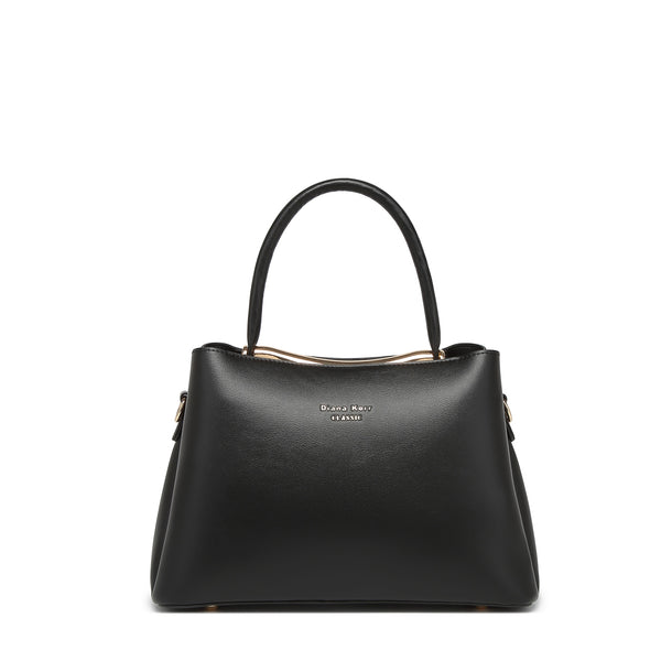 Elara Black Classic Handbag