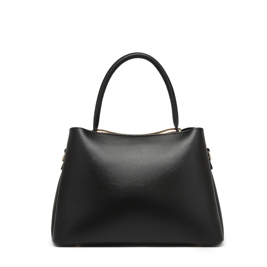 Elara Black Classic Handbag