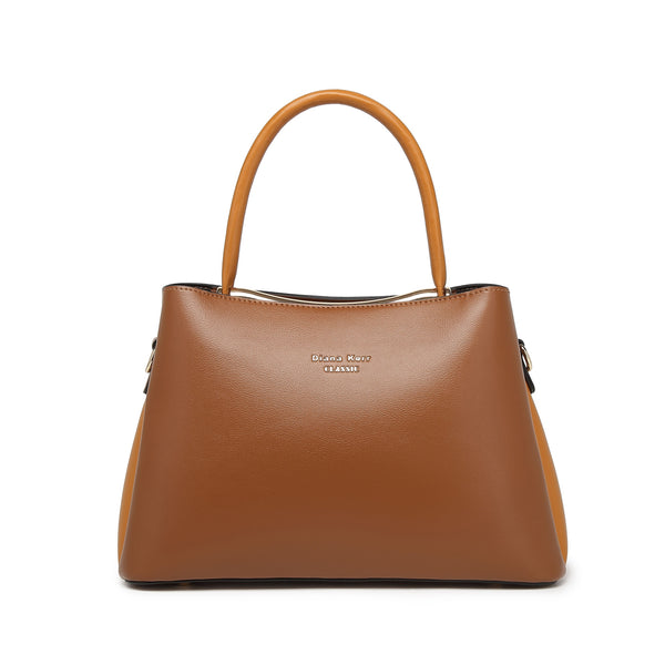 Elara TAN Classic Handbag