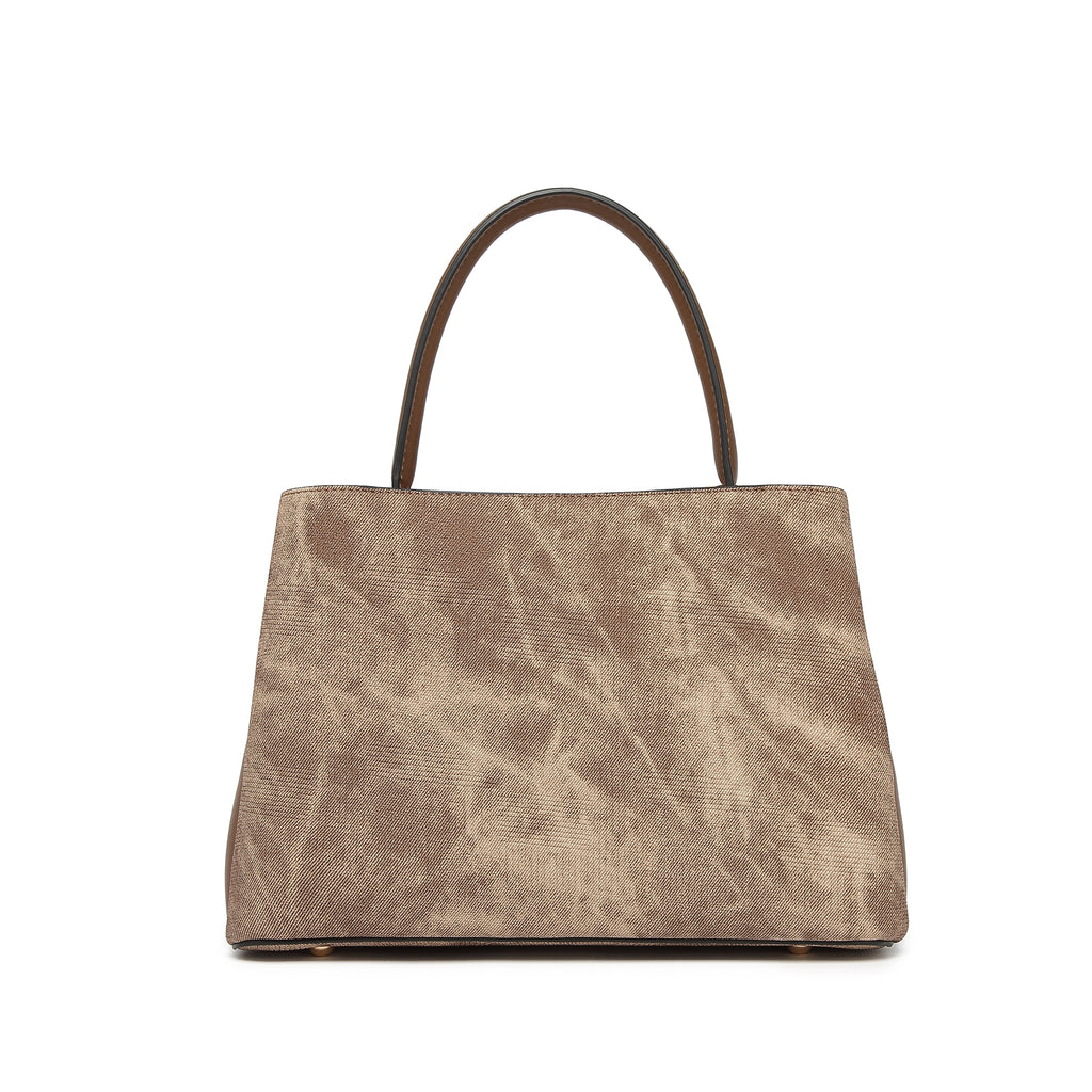 LIANA Brown Classic Handbag