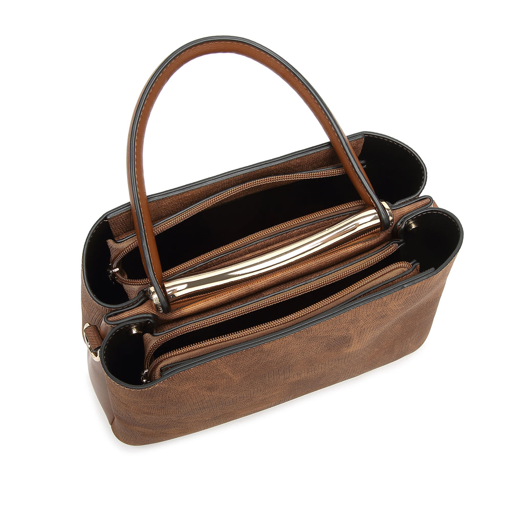 LIANA COFFEE Classic Handbag