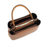 Elara TAN Classic Handbag