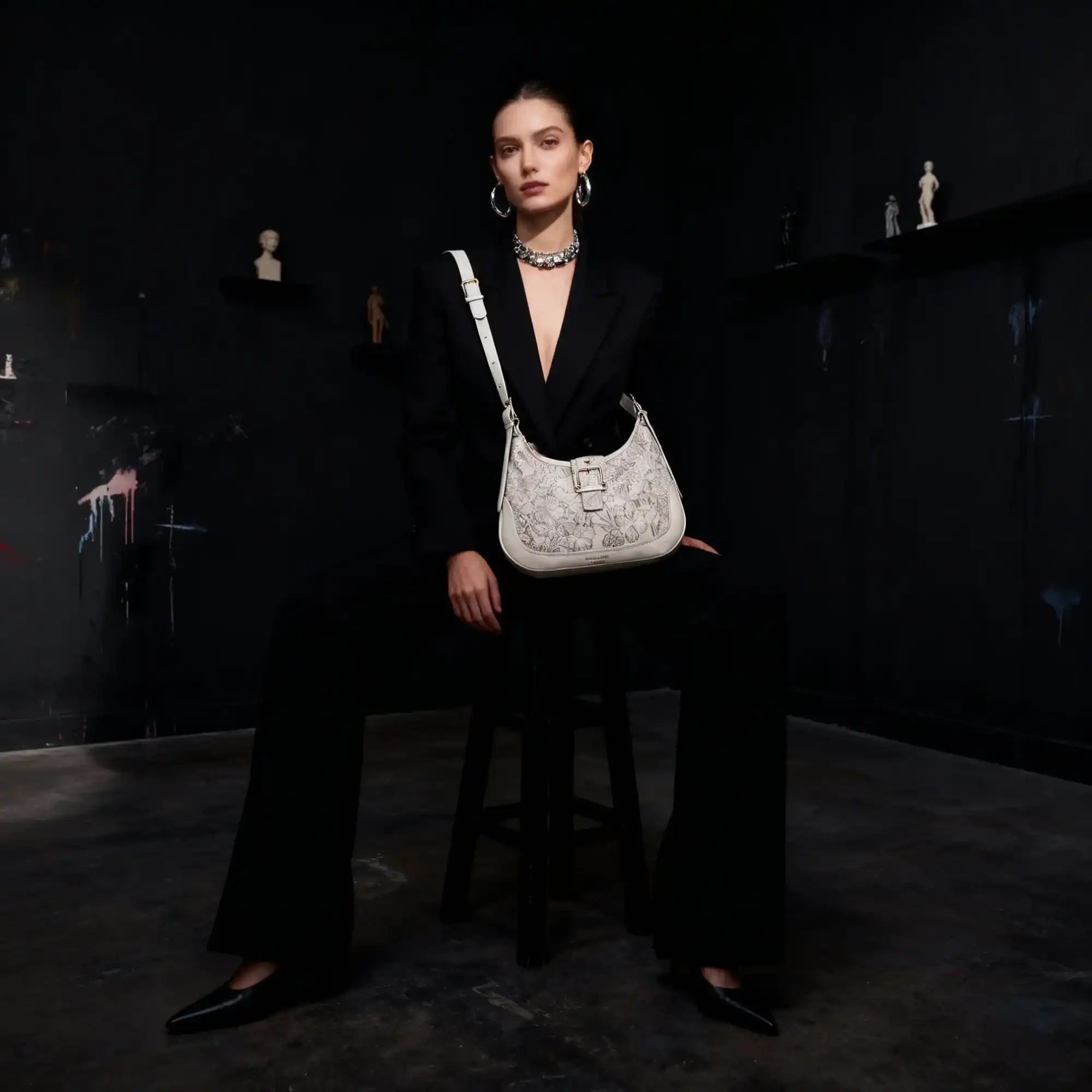 JENNY BLACK CLASSIC HANDBAG - Diana Korr 