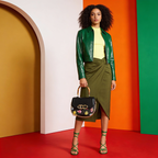 INFINITY FLORAL SATCHEL BAG - Diana Korr 