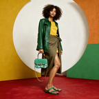 INFINITY FLORAL SATCHEL BAG - Diana Korr 