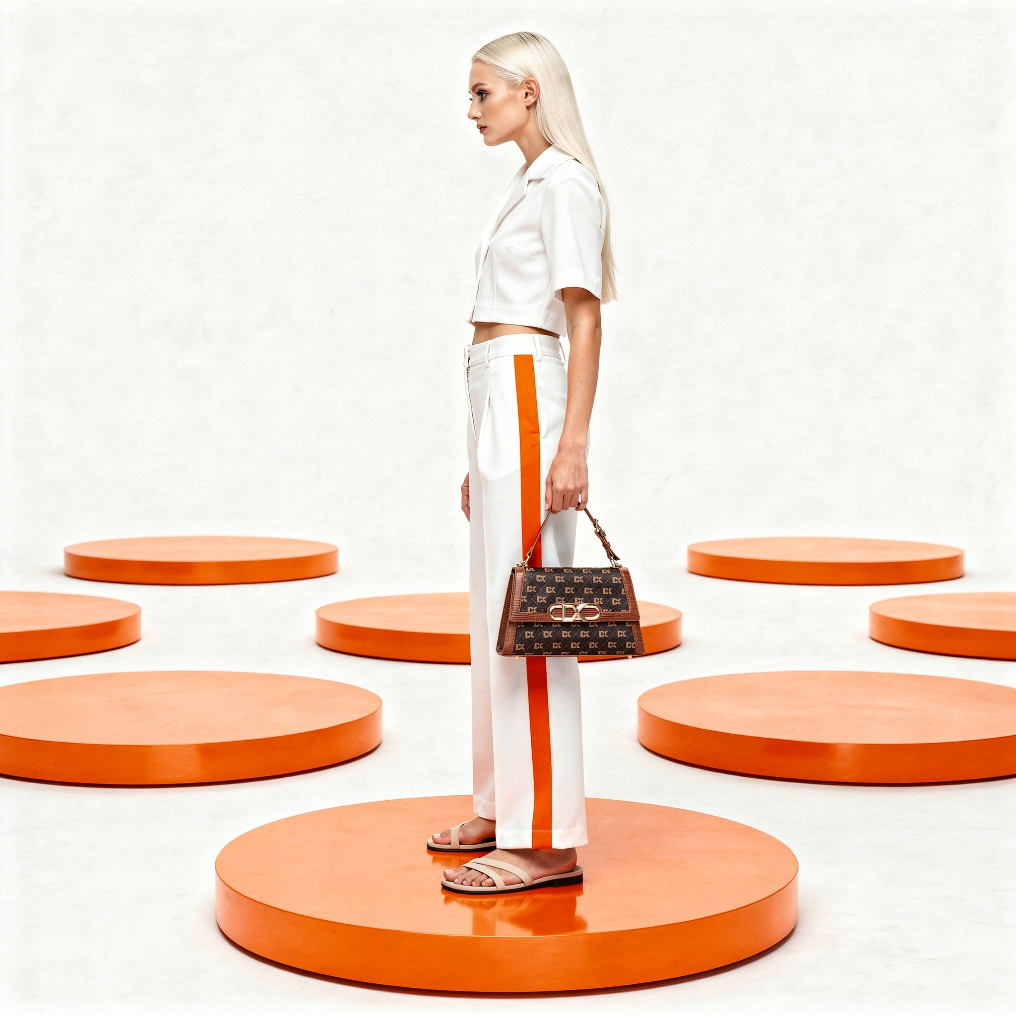 INFINITY SATCHEL BAG - Diana Korr 