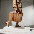 PEARL BLACK CLASSIC TOTE BAG - Diana Korr 