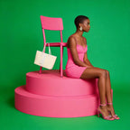 PEARL BLACK CLASSIC TOTE BAG - Diana Korr 