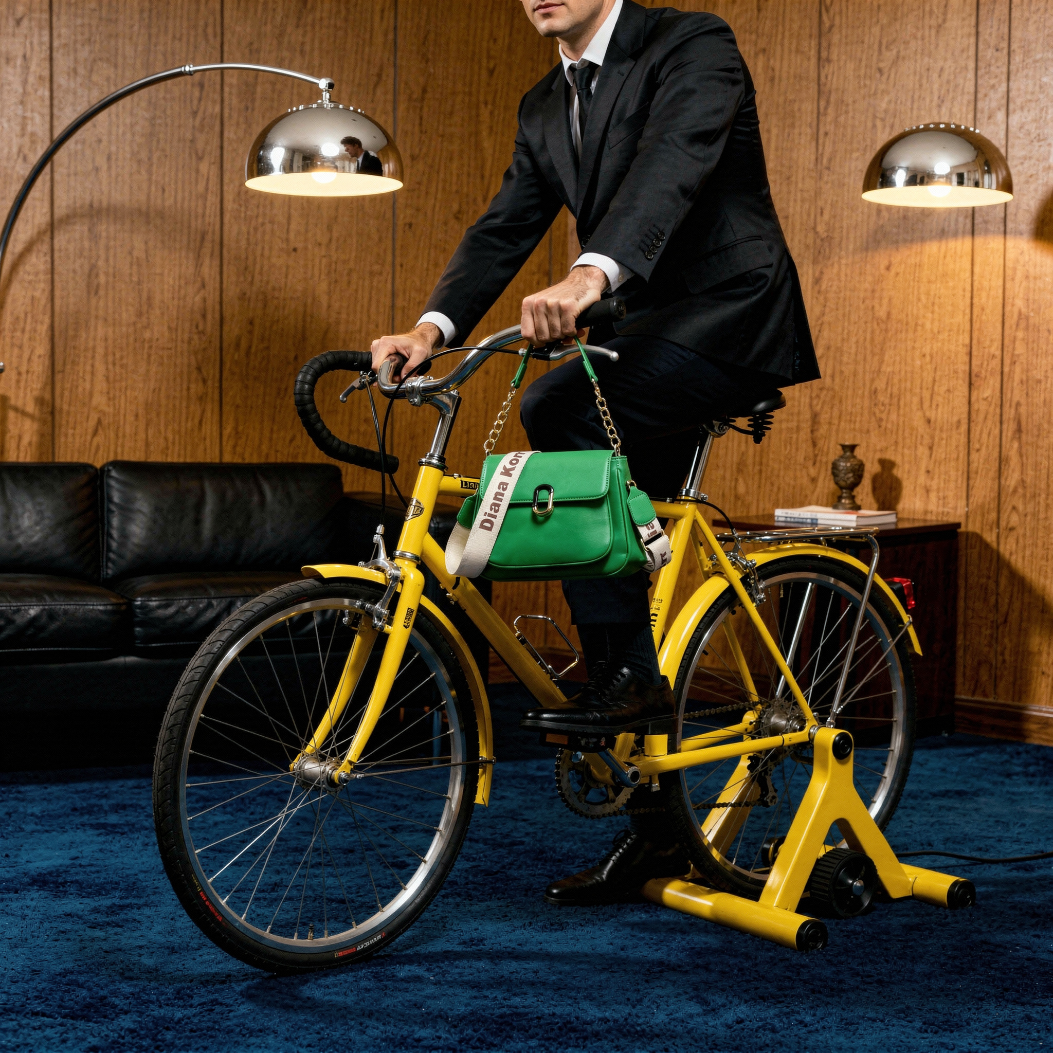 EMPORIO BLACK SHOULDER BAG - Diana Korr 