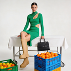 EMPORIO BLACK TOTE BAG - Diana Korr 