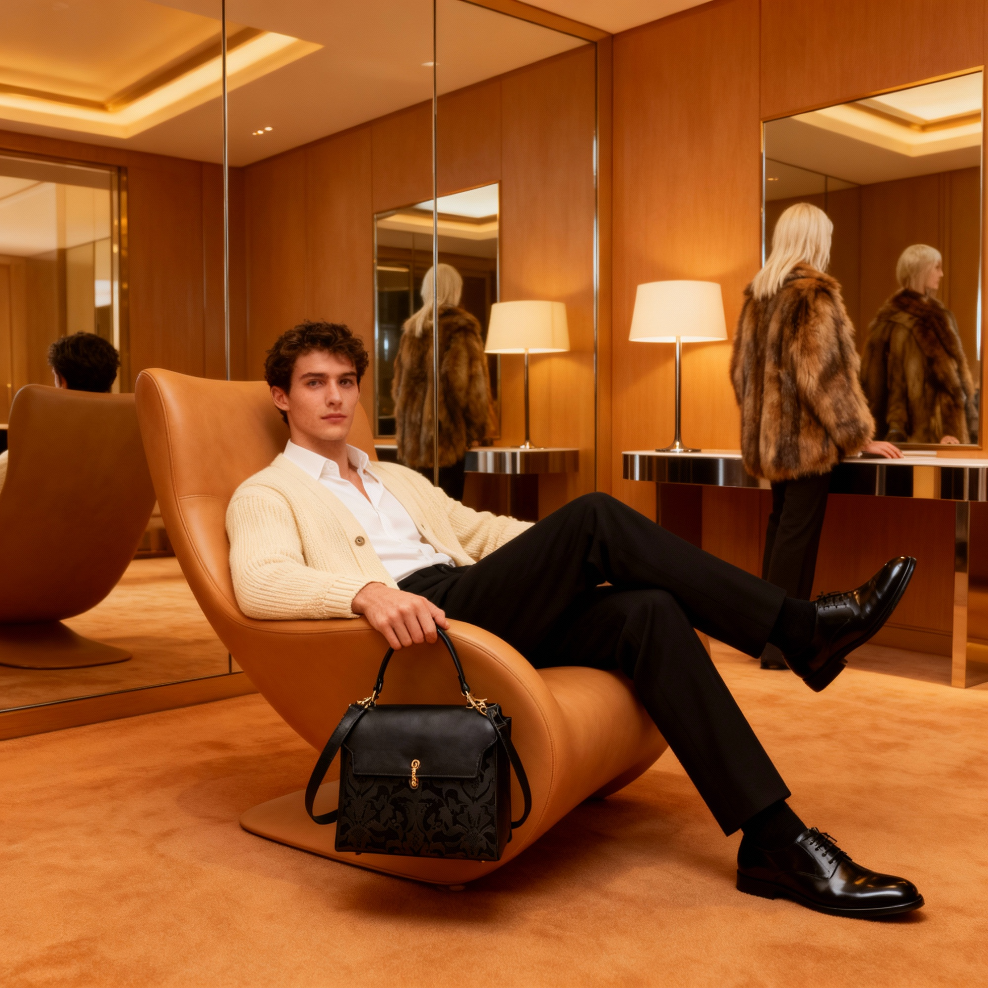 EMPORIO MESSENGER HANDBAG - Diana Korr 