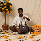 DENICE MAROON EMPORIO TOTE BAG - Diana Korr 