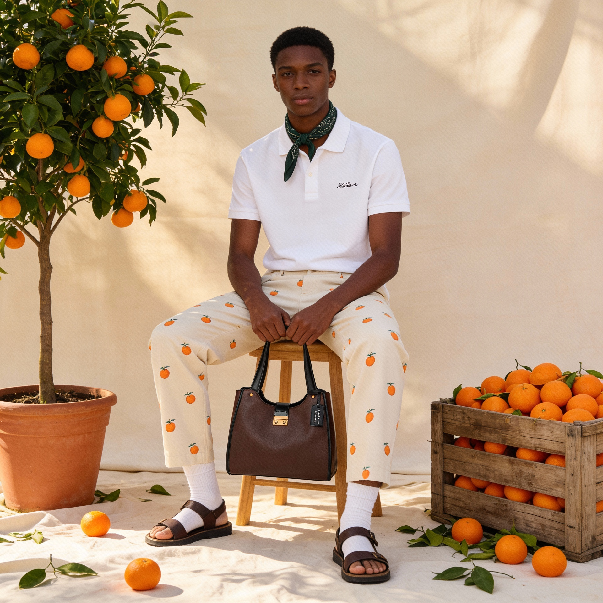 DENICE MAROON EMPORIO TOTE BAG - Diana Korr 