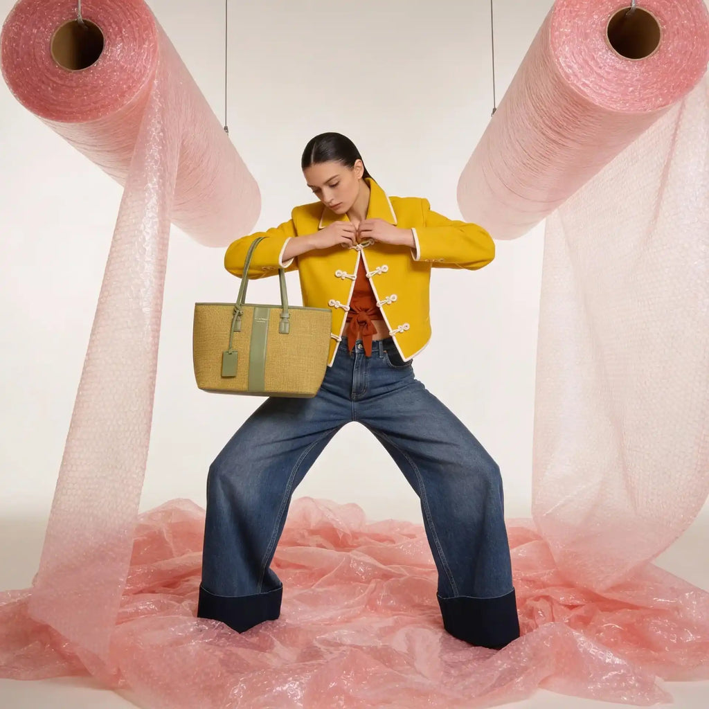 PEARL BLACK CLASSIC TOTE BAG - Diana Korr 