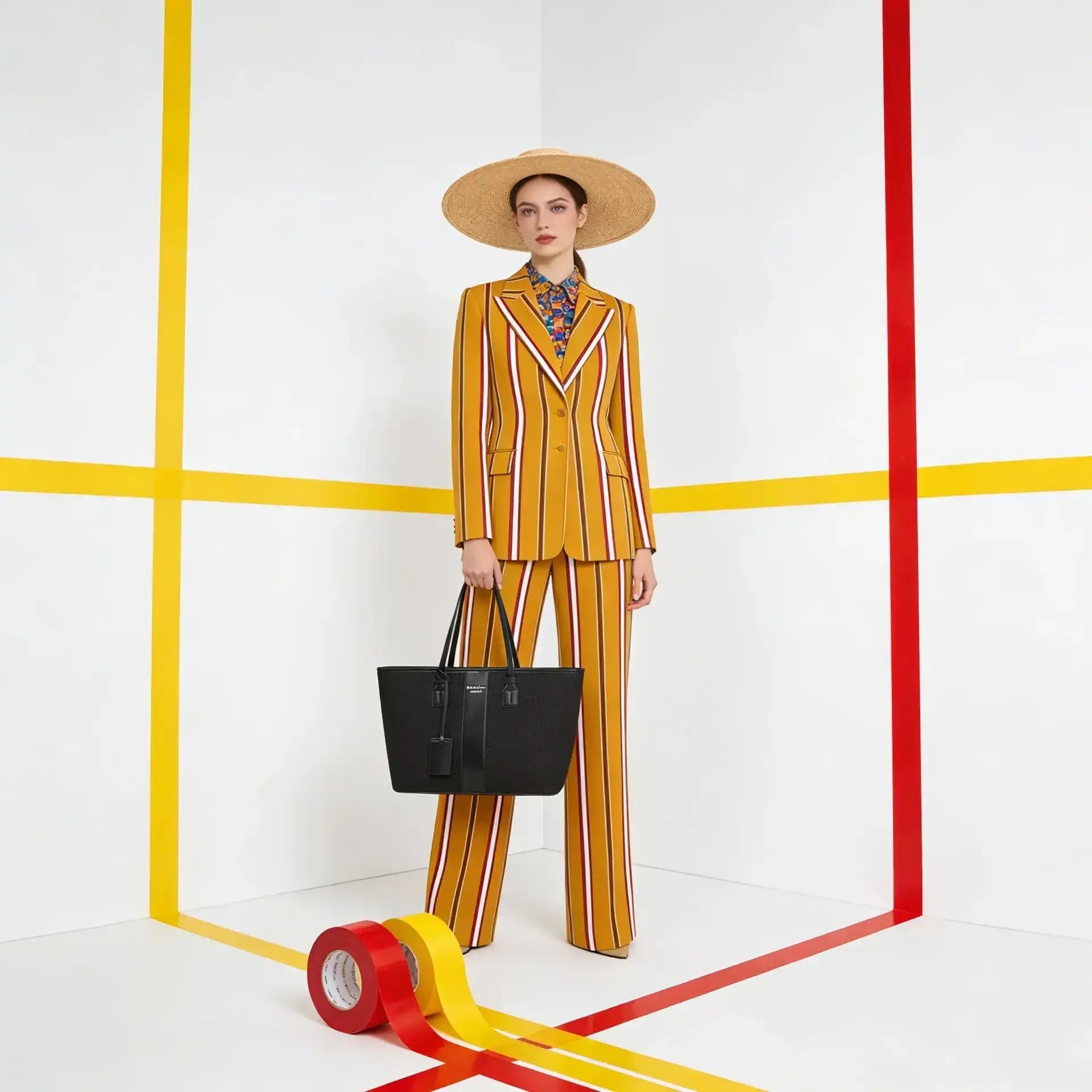 PEARL BLACK CLASSIC TOTE BAG - Diana Korr 